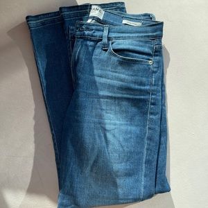 Frame Le High Straight High Rise Crop Jean